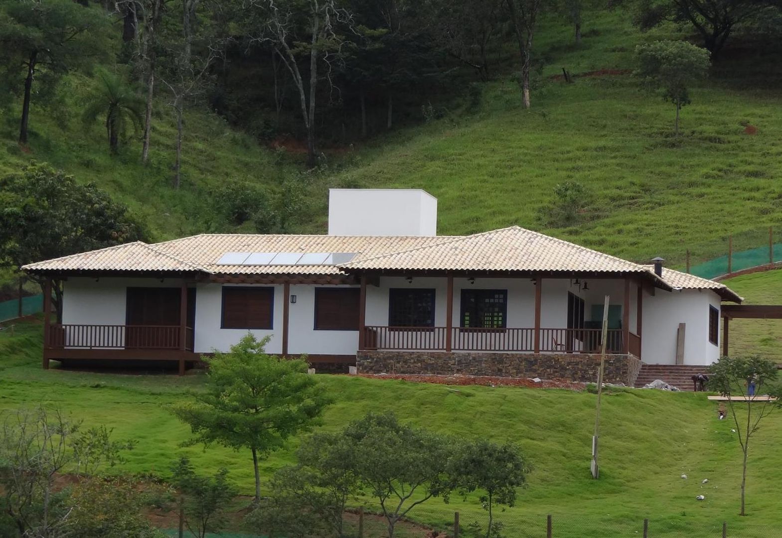 sítio com casa