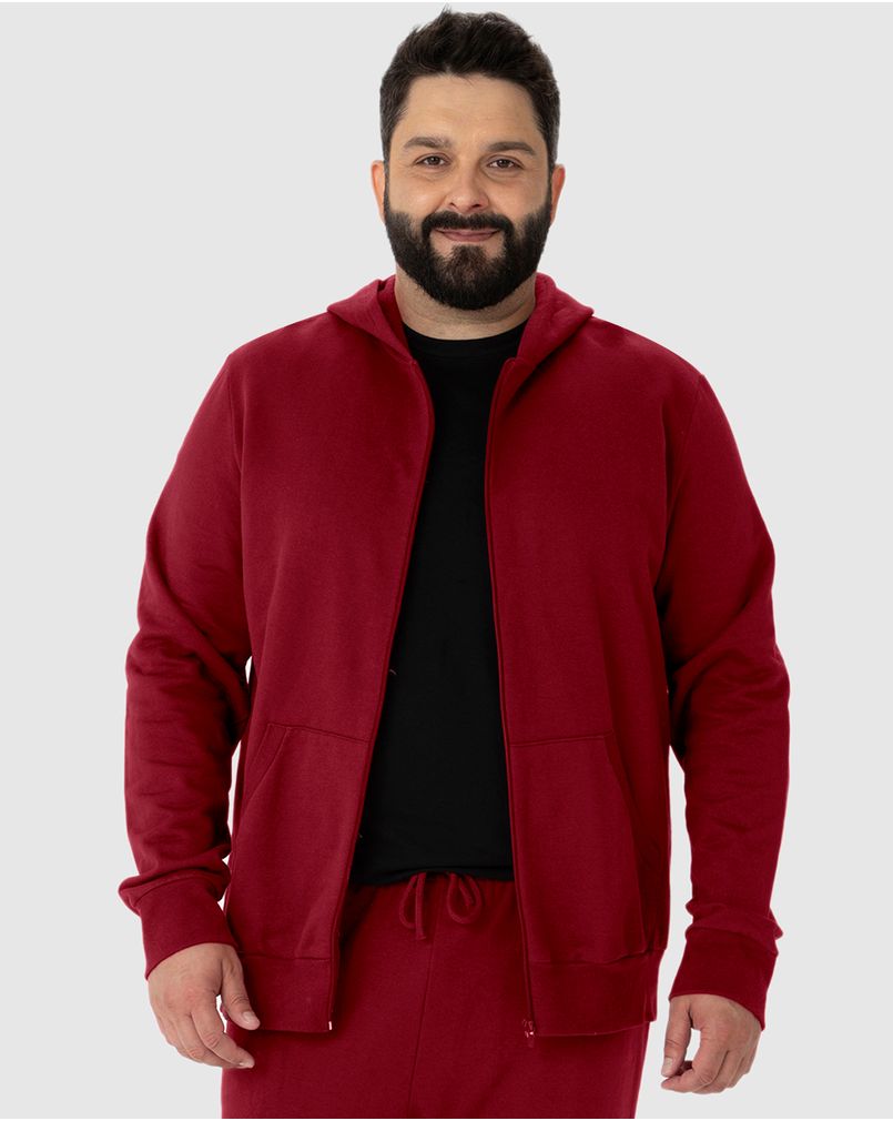 casaco vermelho masculino