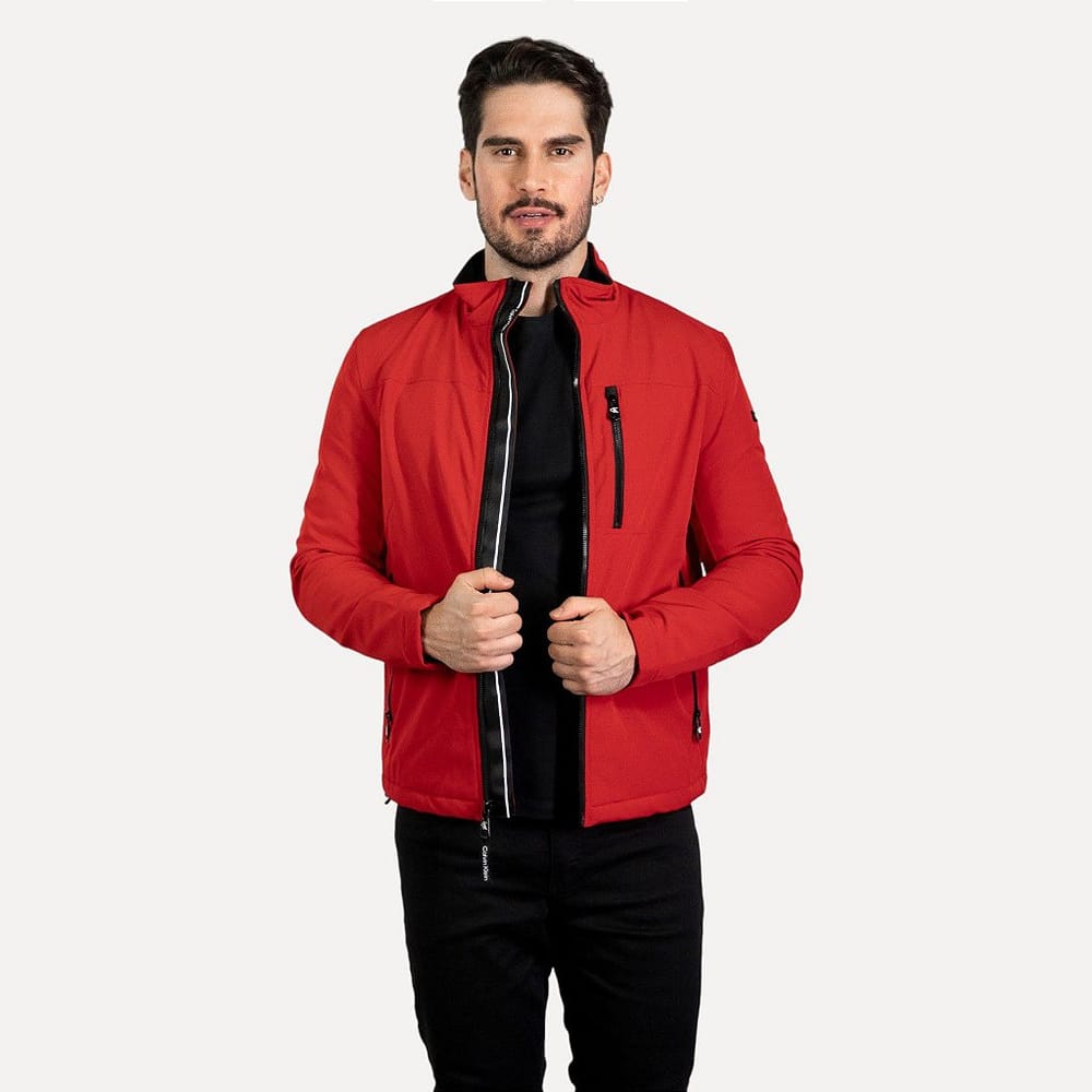 casaco vermelho preço
