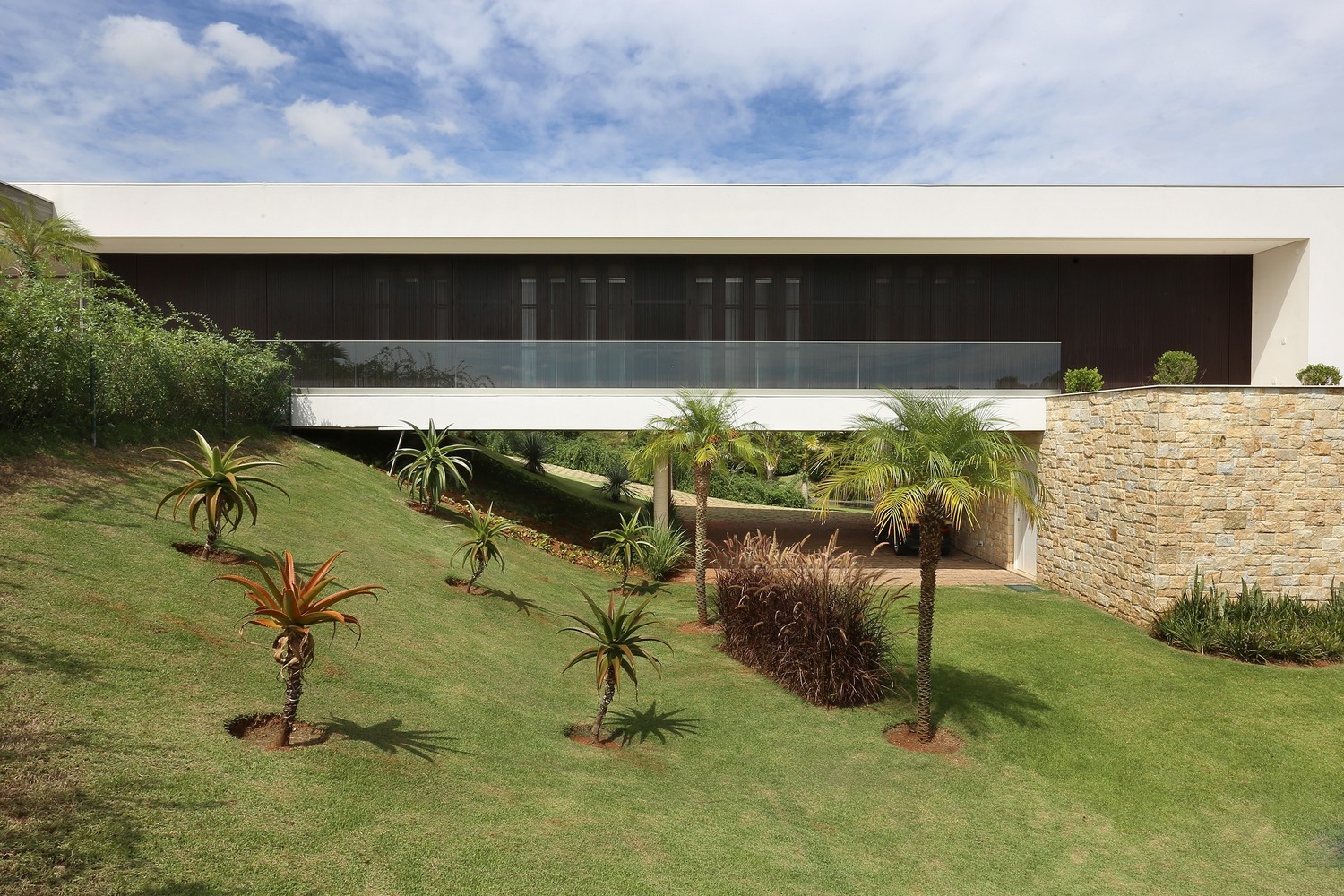custo de construção em aclive