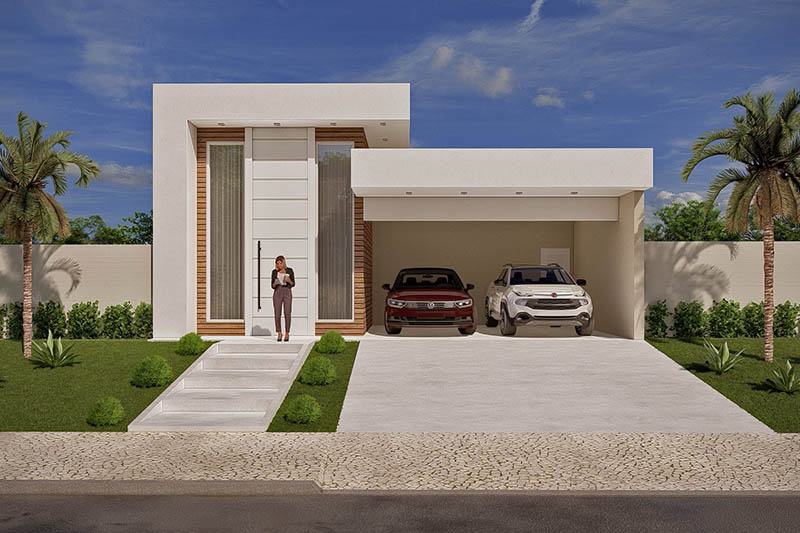 projeto de casa em patamares