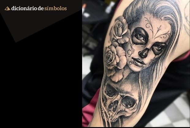 significado tatuagem La Catrina