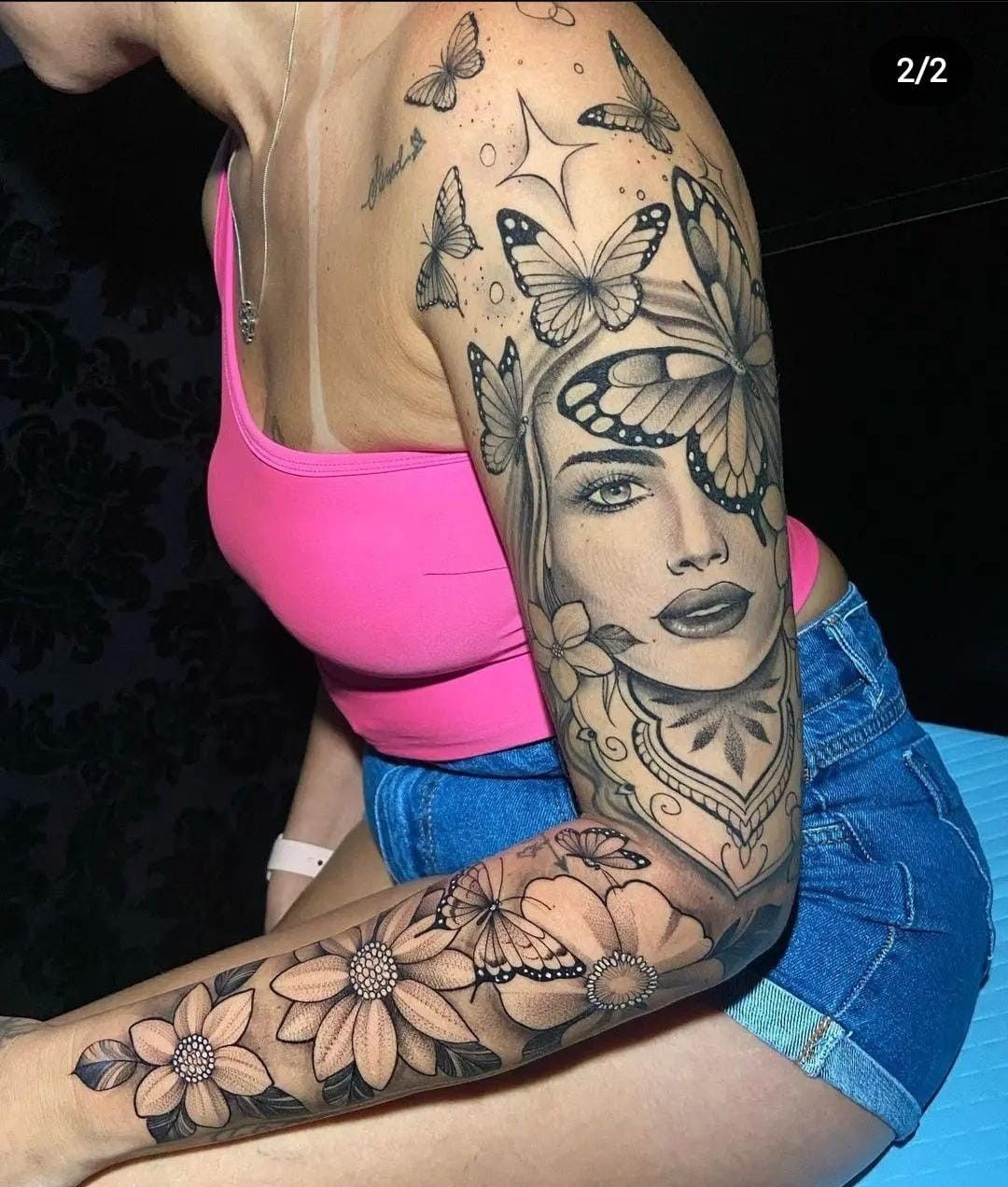 tatuagem Catrina caveira mexicana