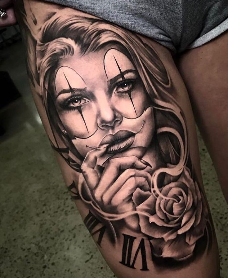 tatuagem Catrina braço