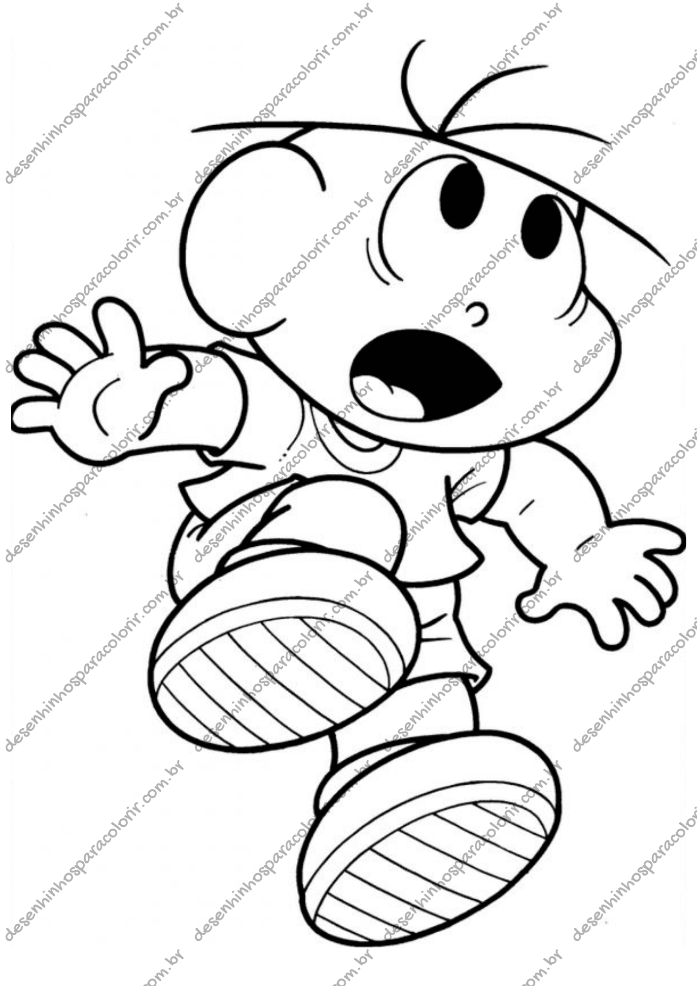 atividade infantil cebolinha