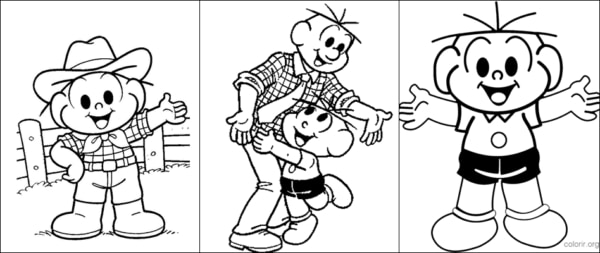 tutorial desenhar cebolinha
