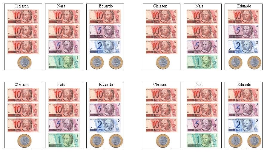 papel moeda educativo