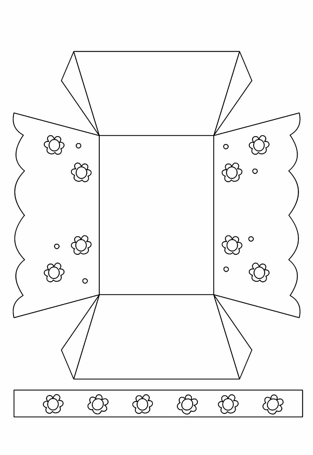 diy cesta páscoa papel