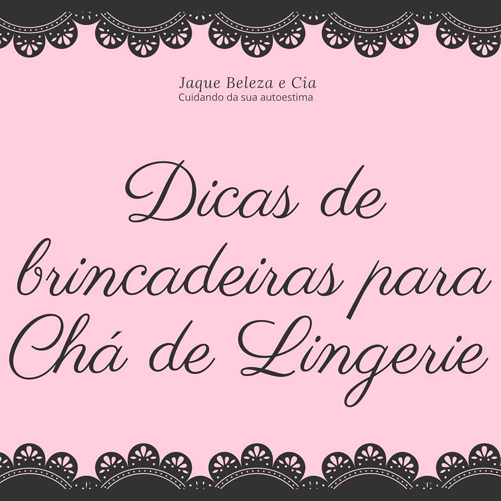 convite chá de lingerie