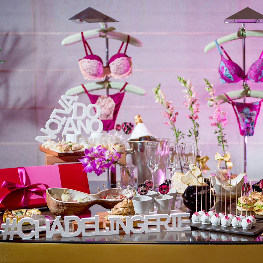 passo a passo chá de lingerie