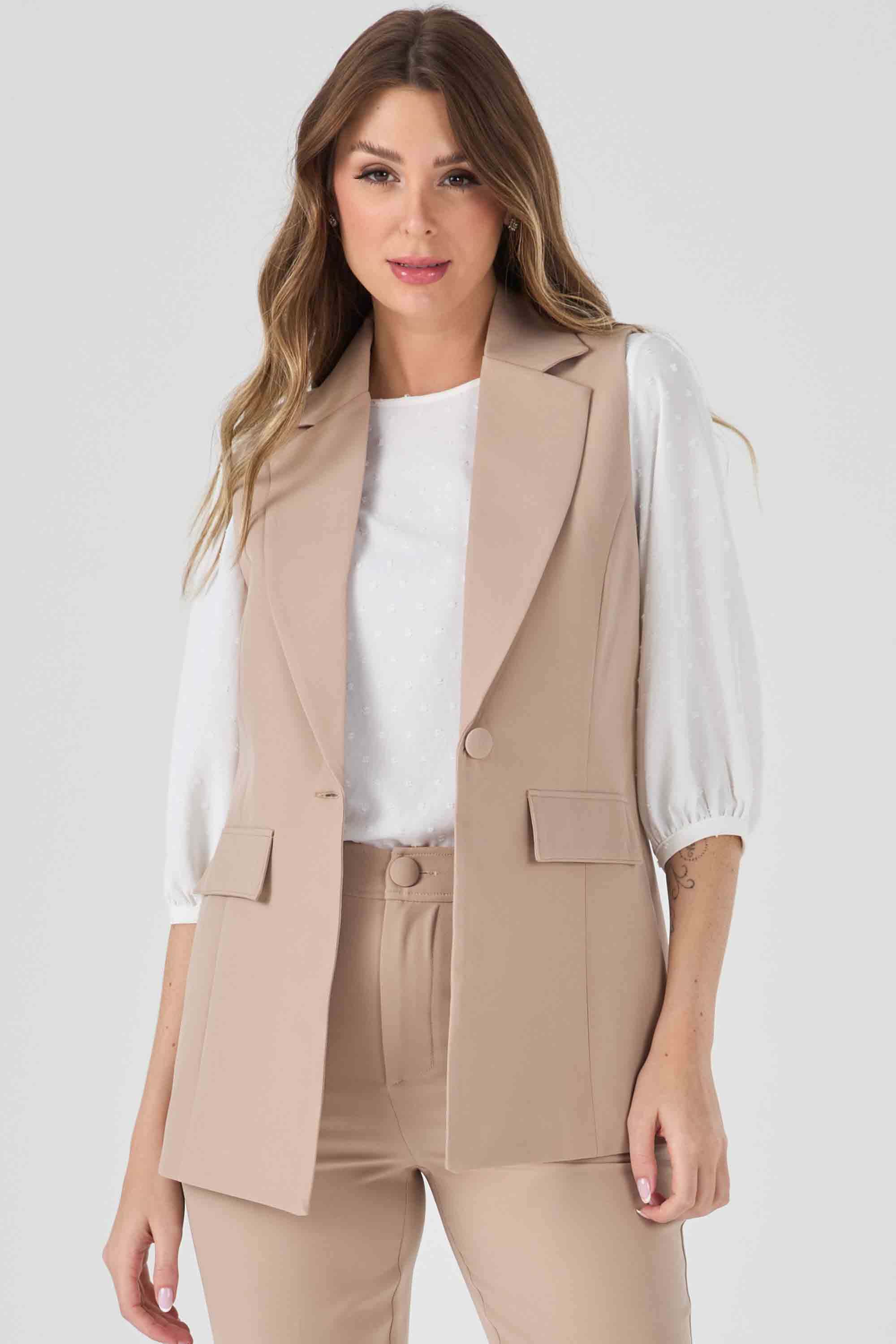 colete feminino alfaiataria