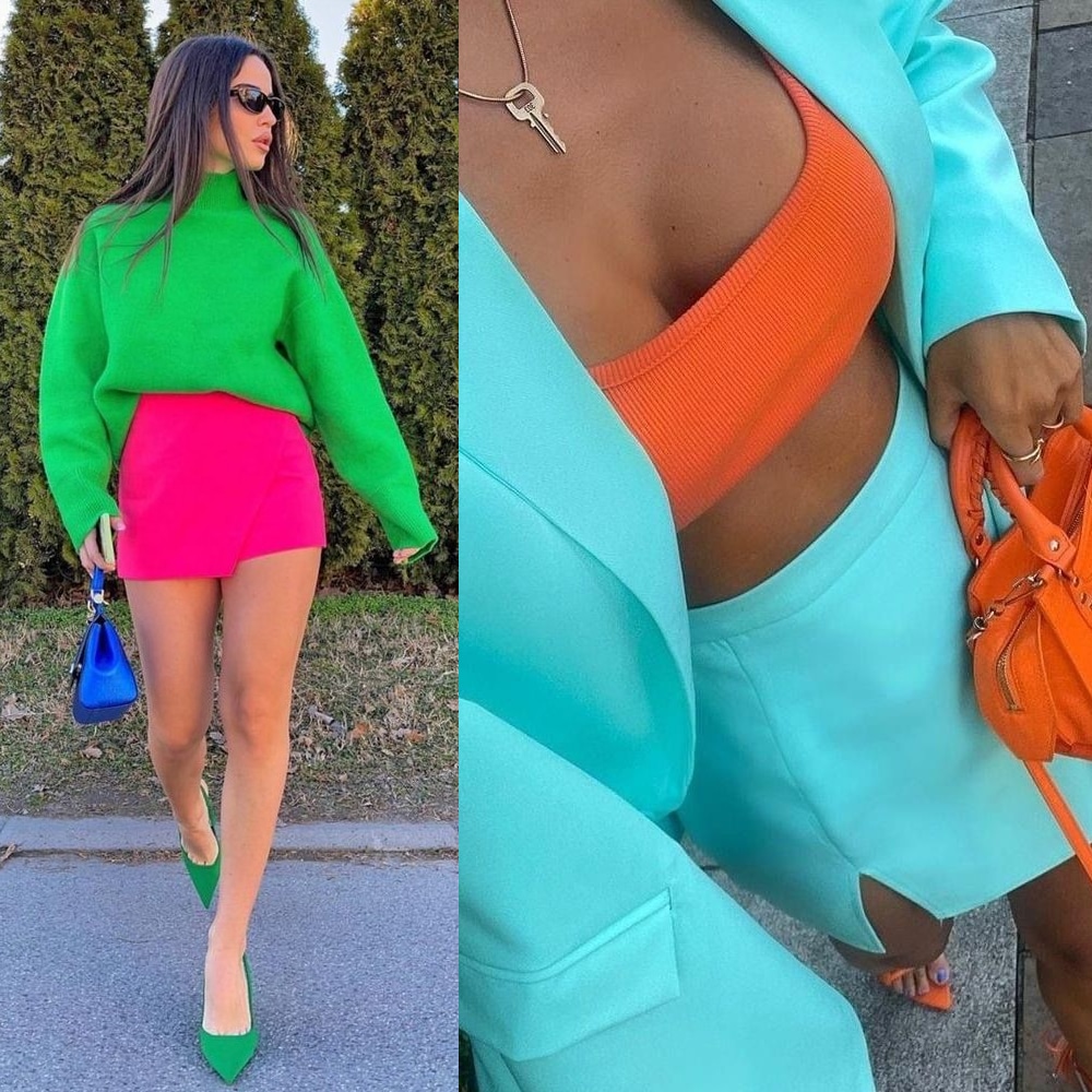 cores fluorescentes