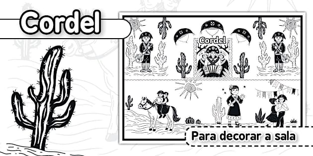 folheto de cordel para crianças baixar