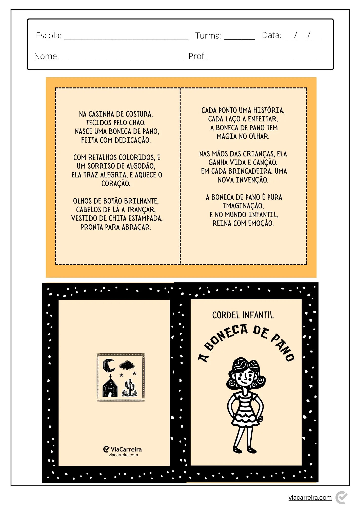 literatura de cordel educativa infantil