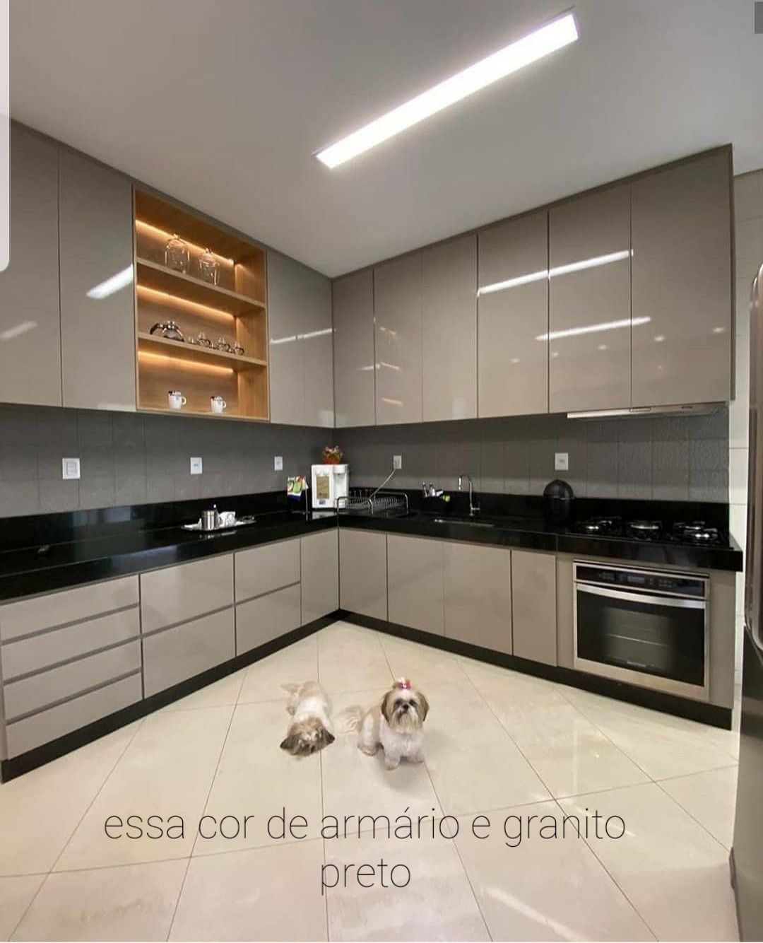 cores de cozinha modernas