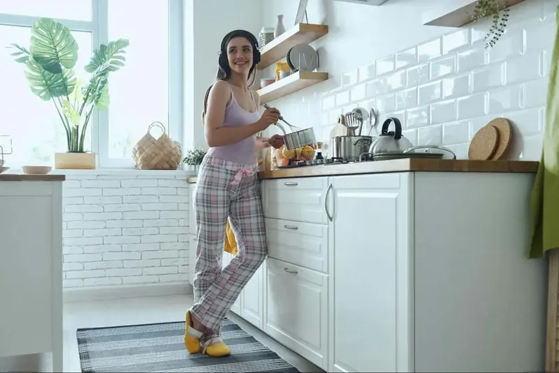 cores que aumentam a cozinha