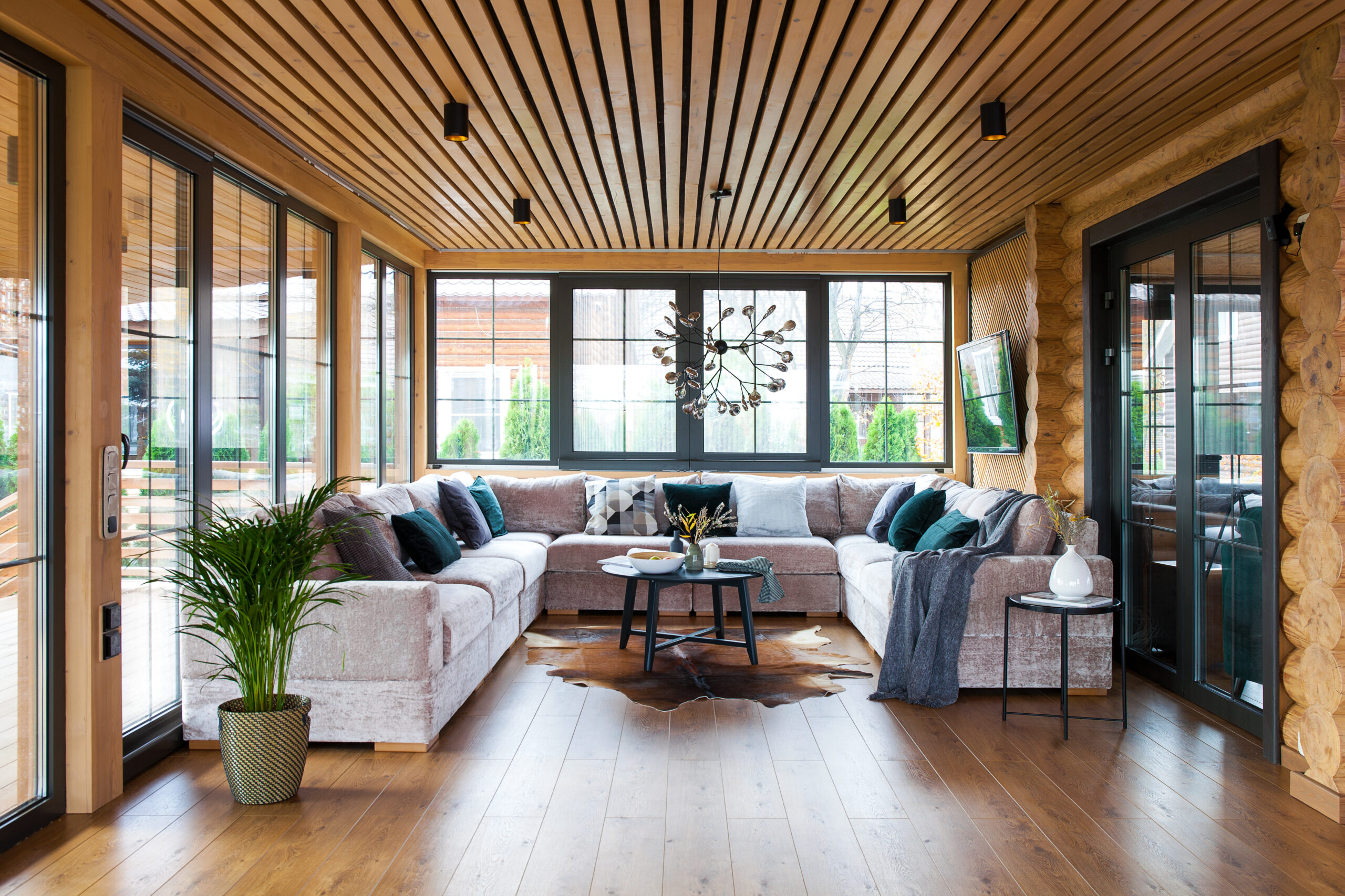 melhores cores para casas de madeira