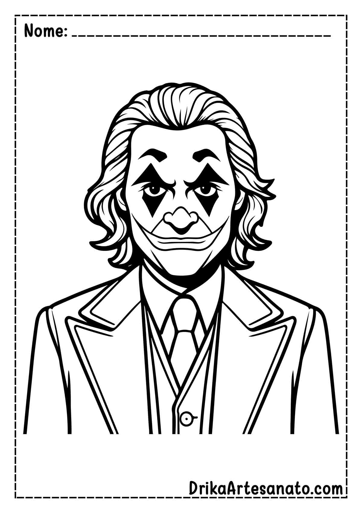joker coloring pages