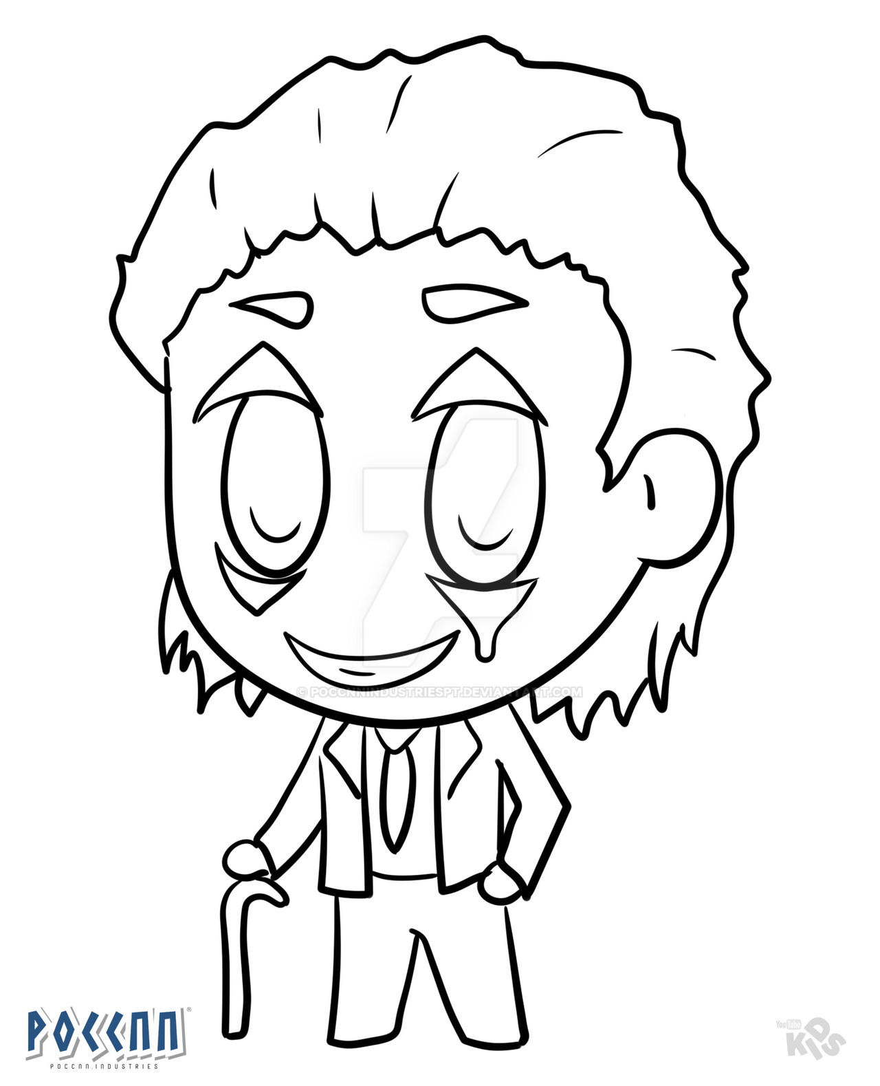 desenho batman e coringa para colorir