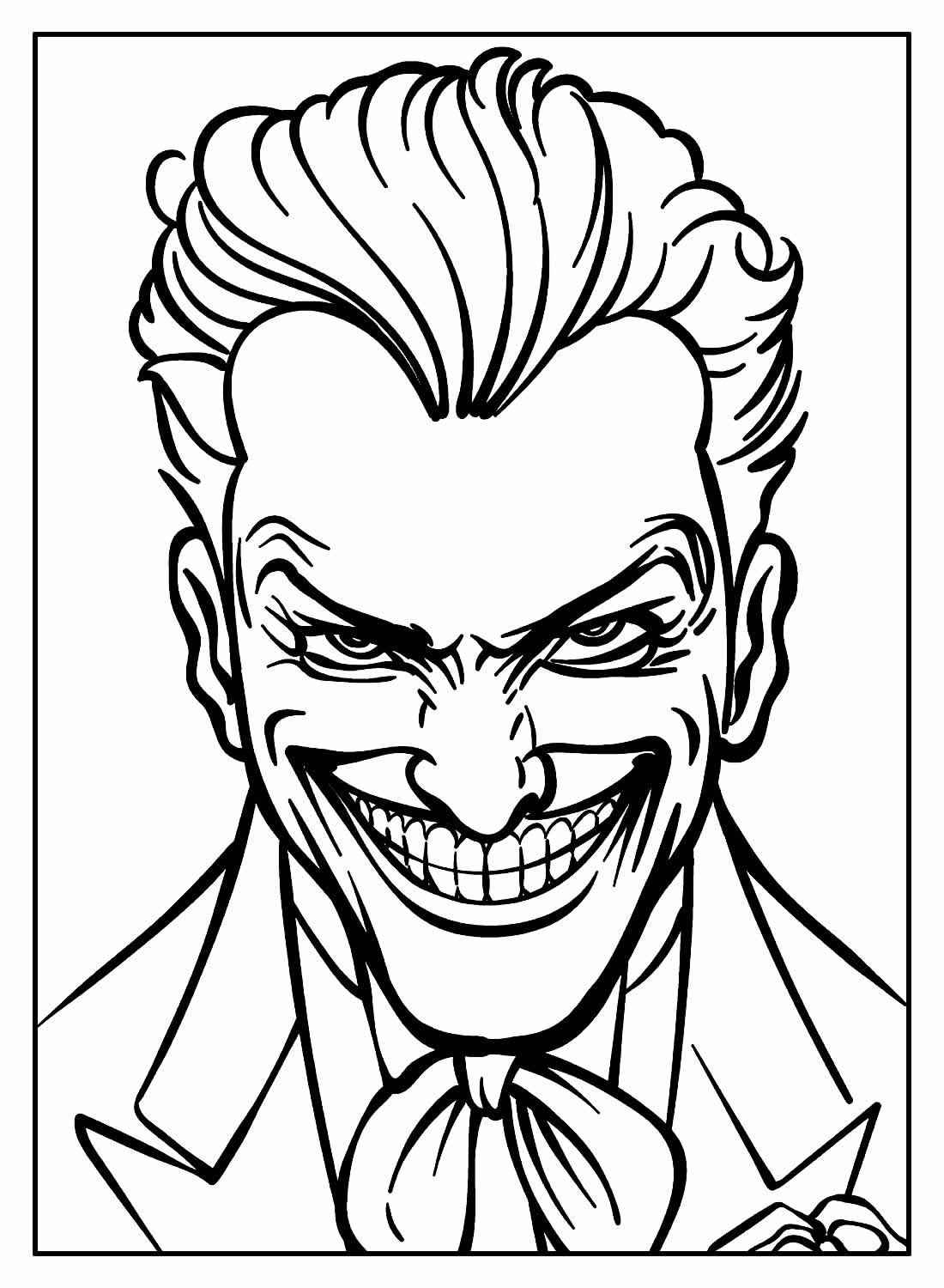 coringa hq para colorir