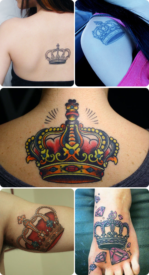simbolismo coroa tatuagem