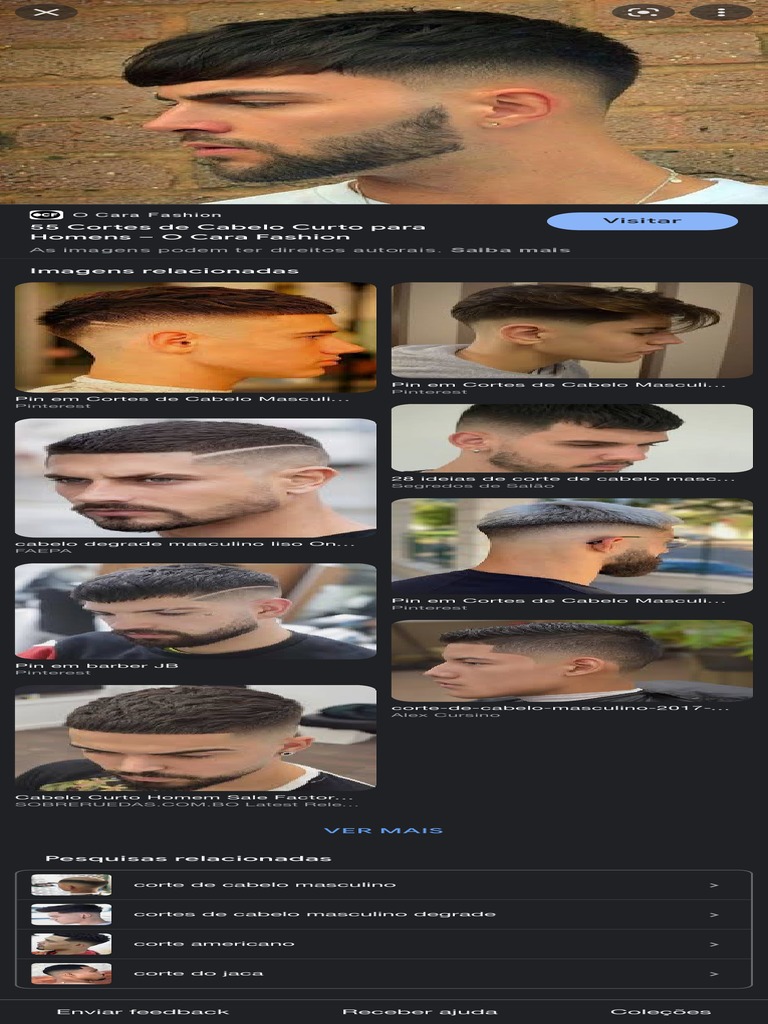 corte degradê baixo masculino