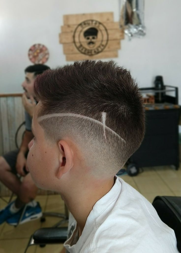 Corte degradê infantil masculino