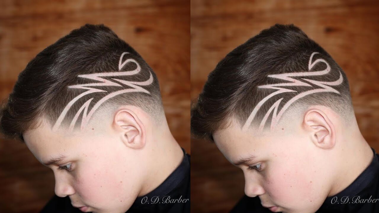 High fade menino