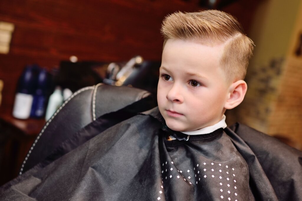 High fade menino