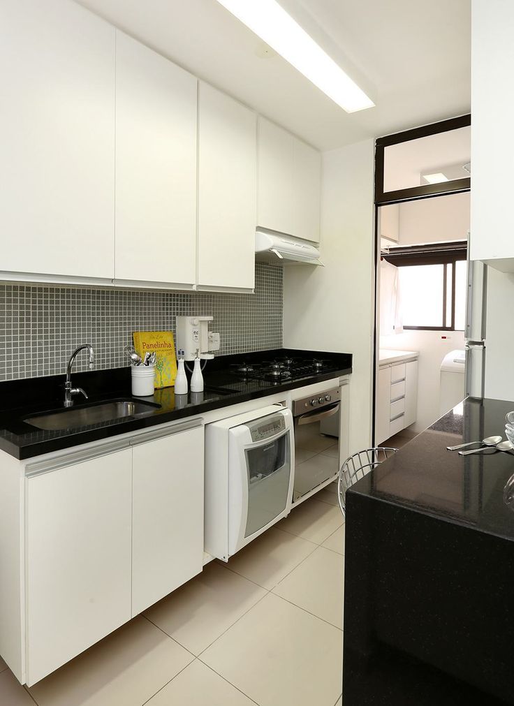 otimização espaço cozinha lavanderia