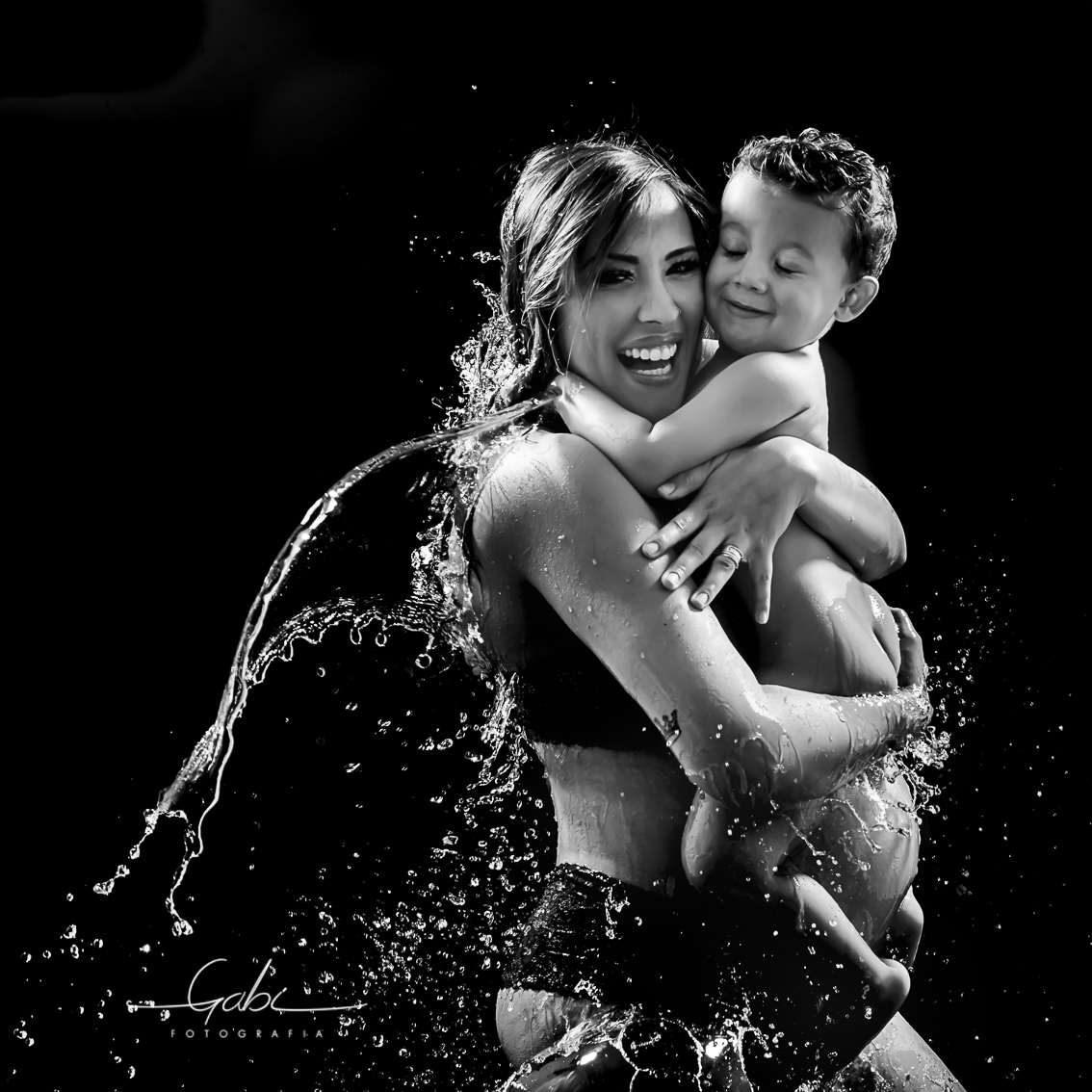 ensaio mãe e filho em casa