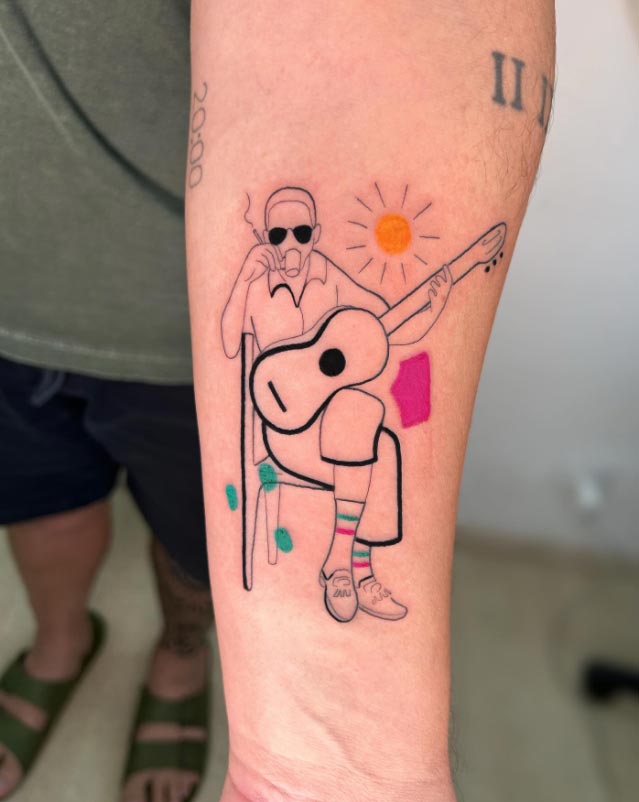 tatuagem minimalista