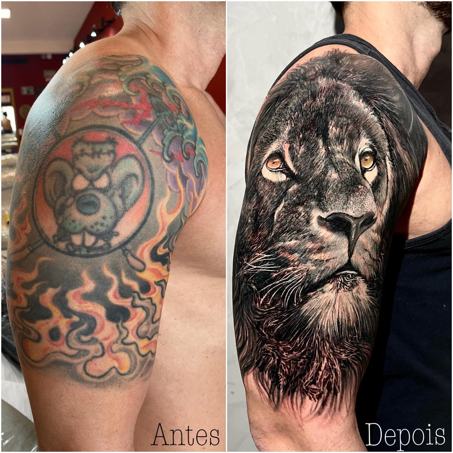 tatuagem aquarela