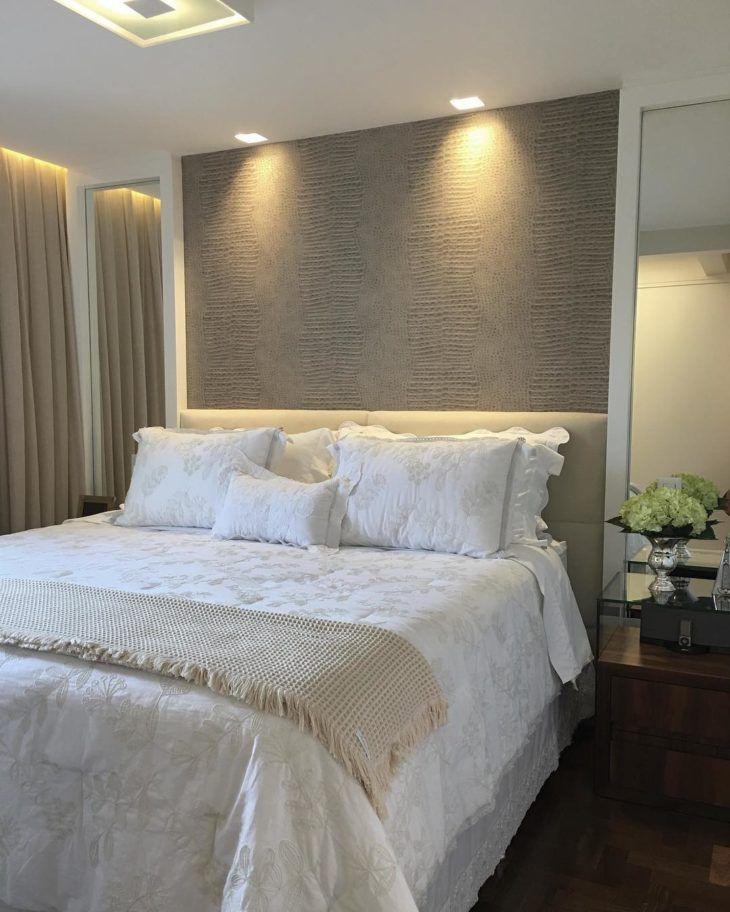 quarto casal minimalista aconchegante