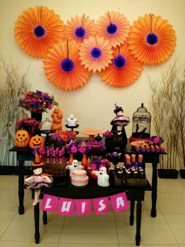 decoração halloween para festa