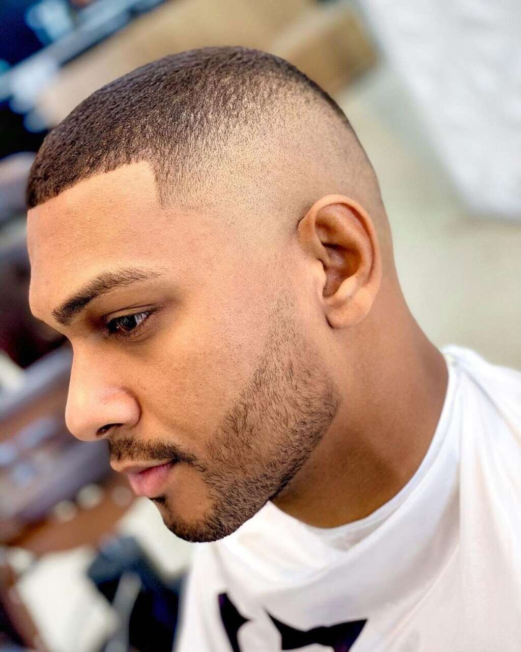 crew cut degradê