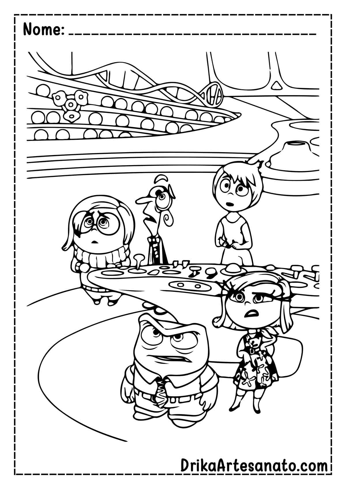 desenhos infantis para expressar emoções