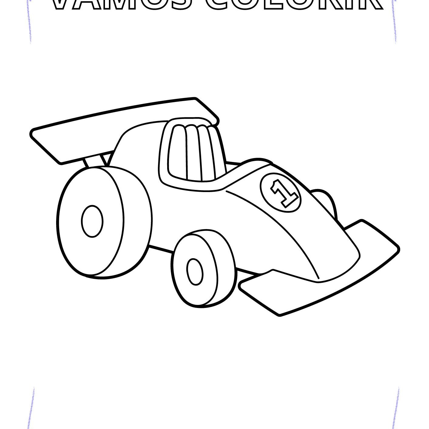 imprimir desenhos de veículos