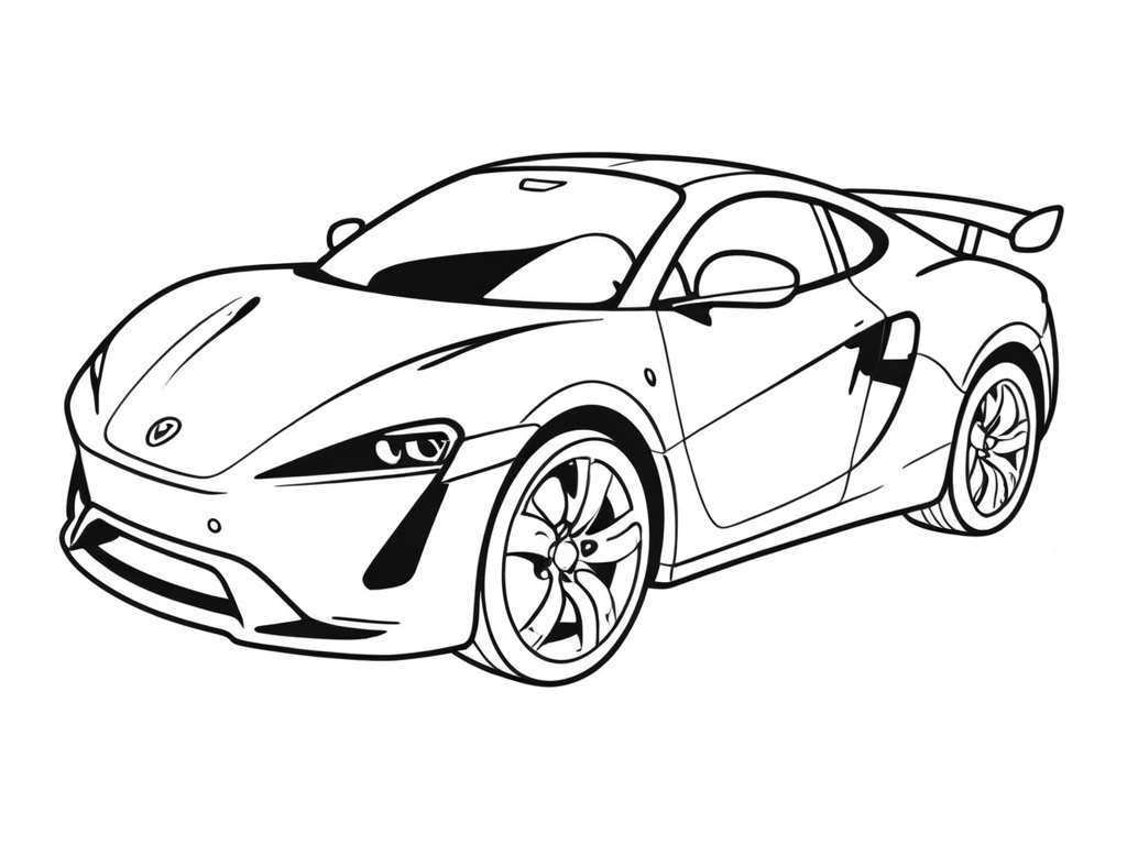 atividade infantil carros para colorir