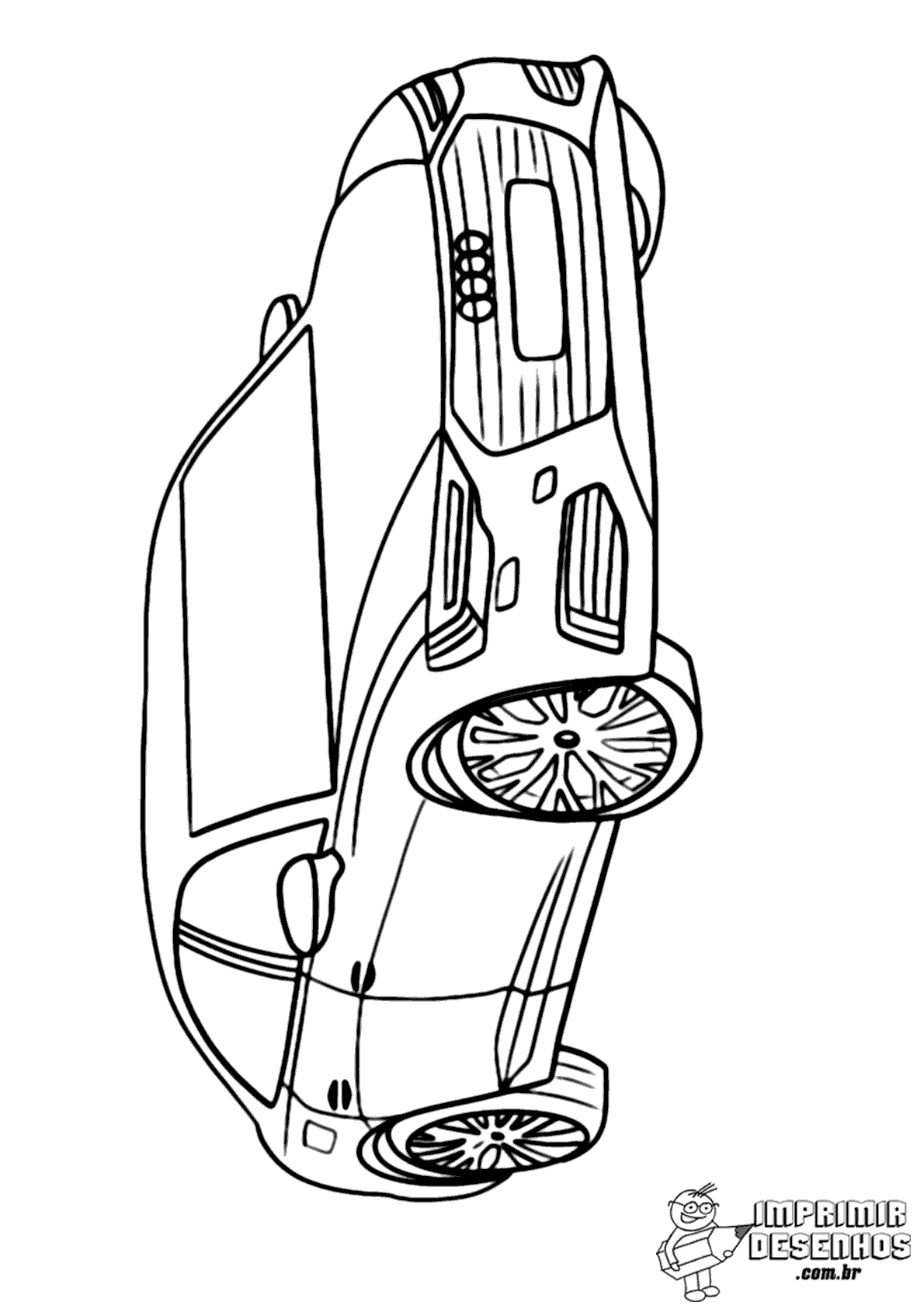 carros para colorir grátis