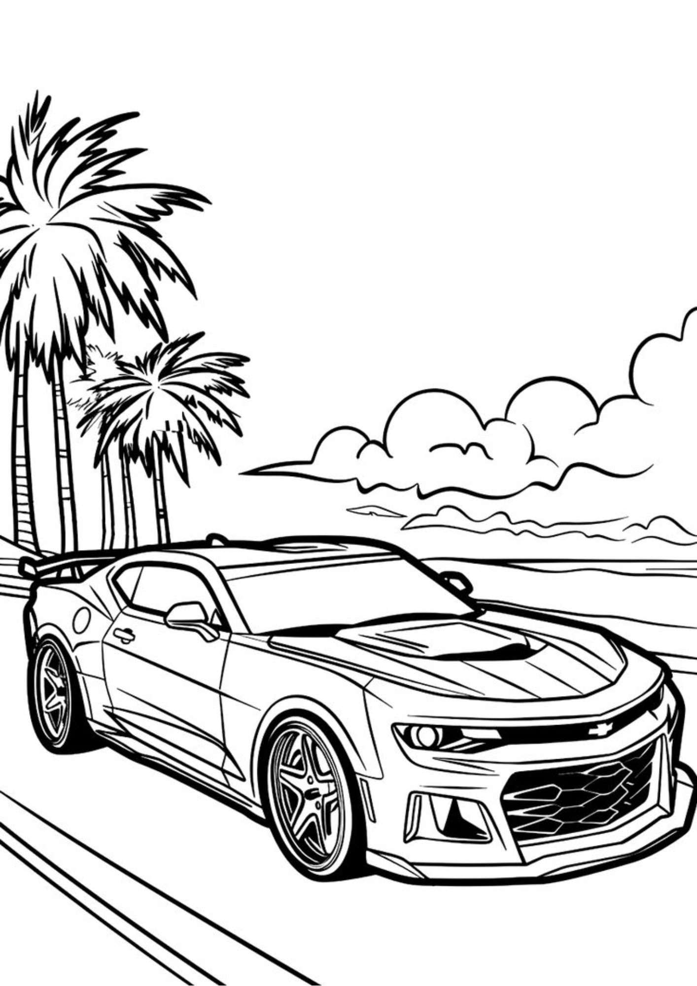 imprimir desenhos de veículos