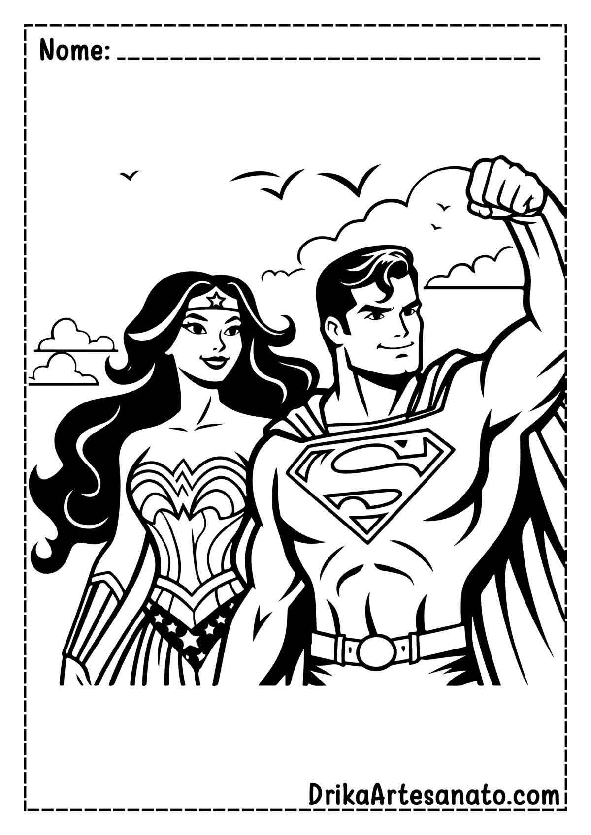homem para colorir online