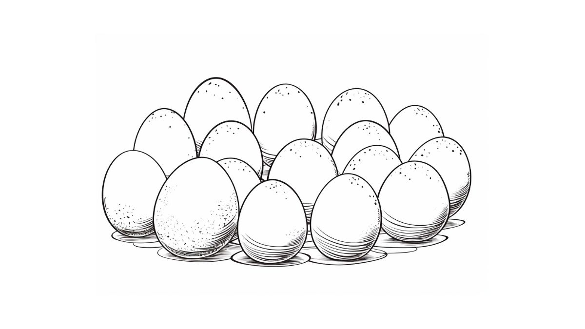 ovo de Páscoa para imprimir