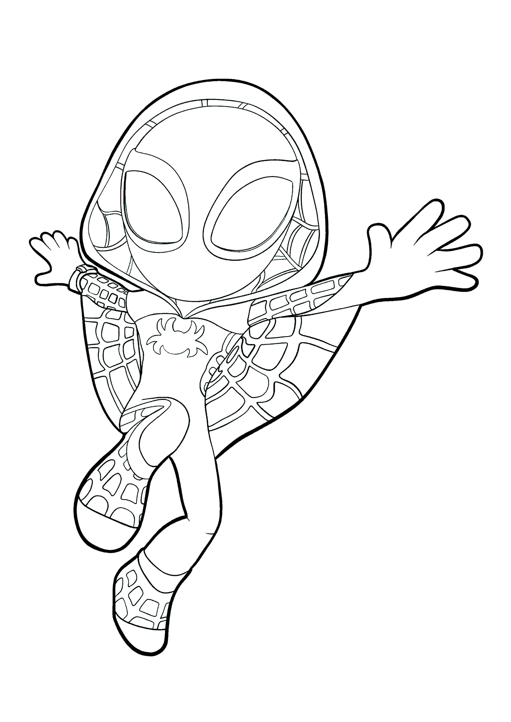 spider-man coloring pages