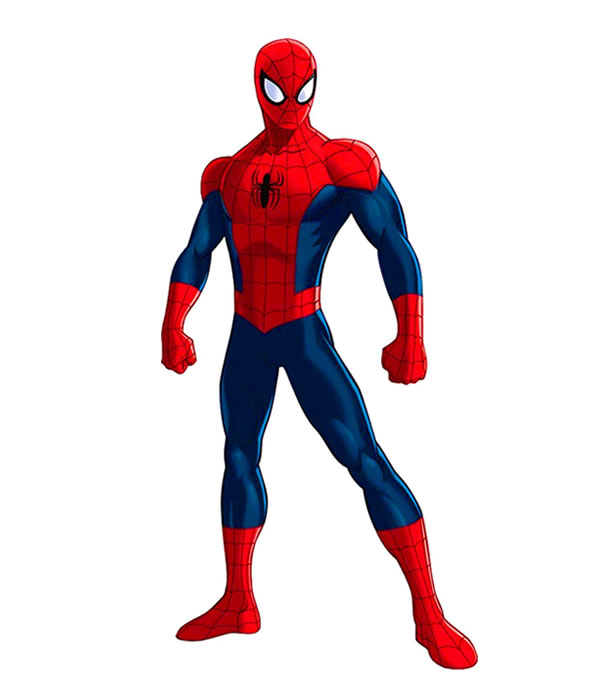homem aranha para colorir online