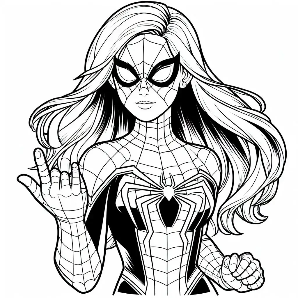 desenho do spider-man para imprimir