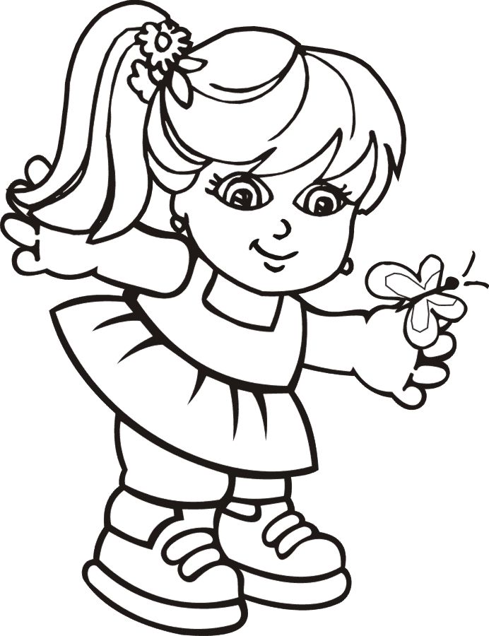 desenho para pintar menino