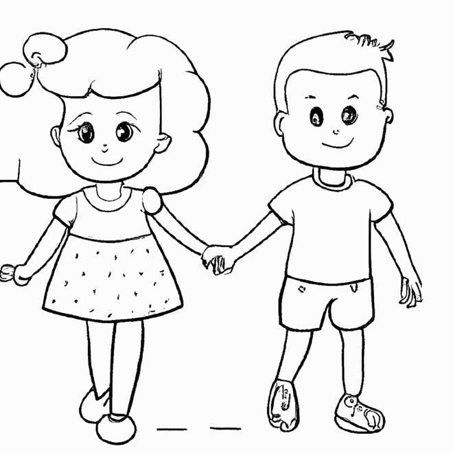 desenho de menino para colorir gratis