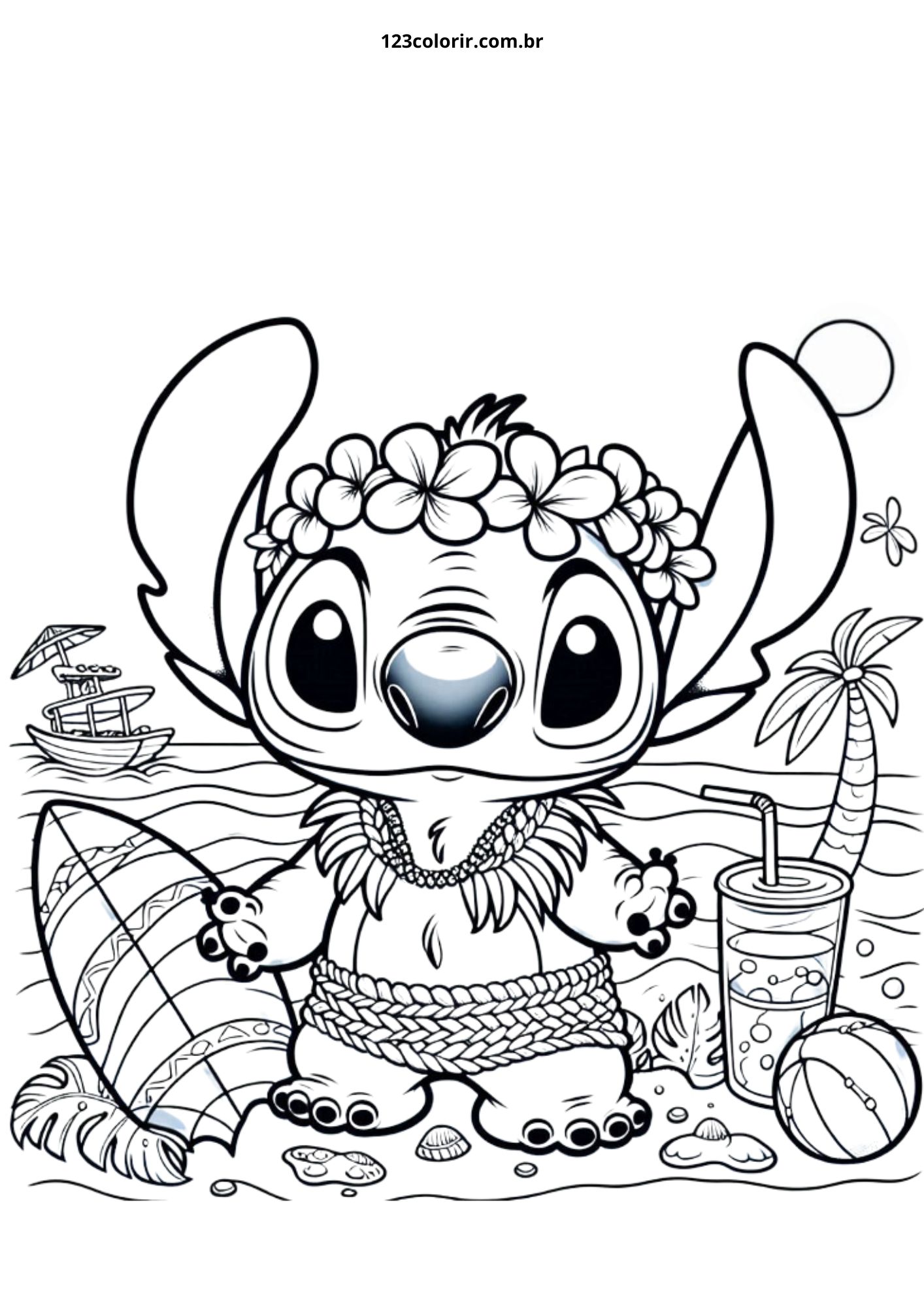 moldes do stich para imprimir