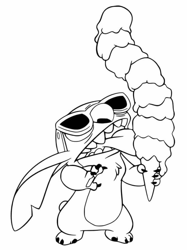 desenho stich para pintar